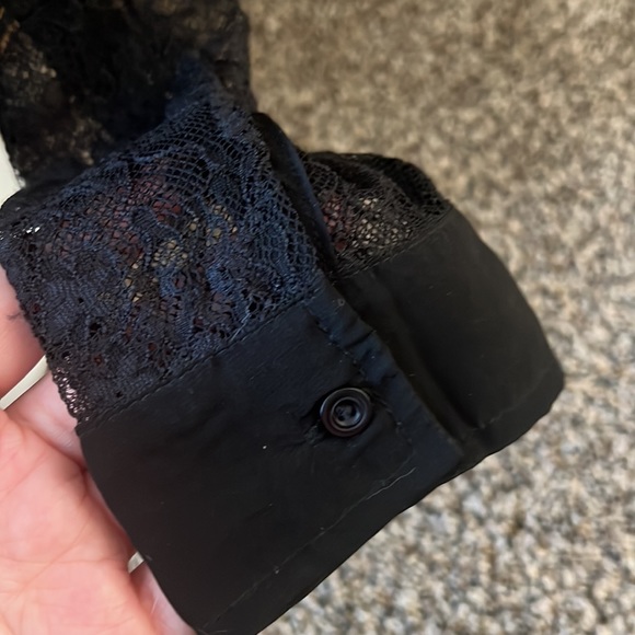 Button up sheer and lace blouse - Picture 3 of 7